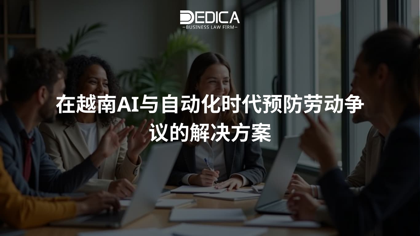 在越南AI与自动化时代预防劳动争议的解决方案