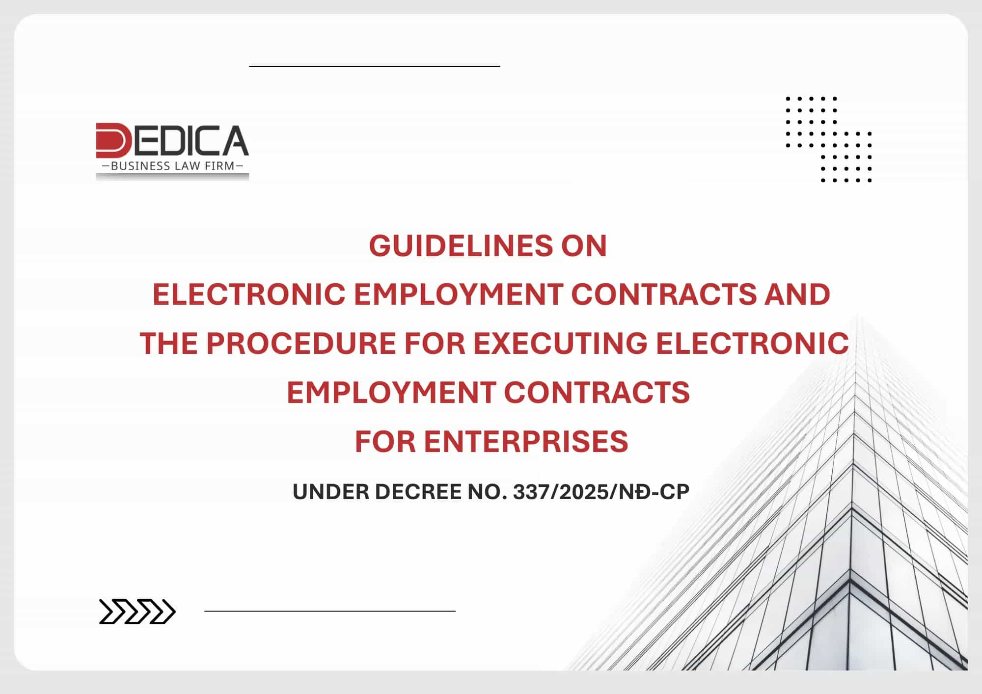 GUIDANCE ON ELECTRONIC LABOUR CONTRACTS (E-LCs) AND THE IMPLEMENTATION PROCESS FOR ENTERPRISES