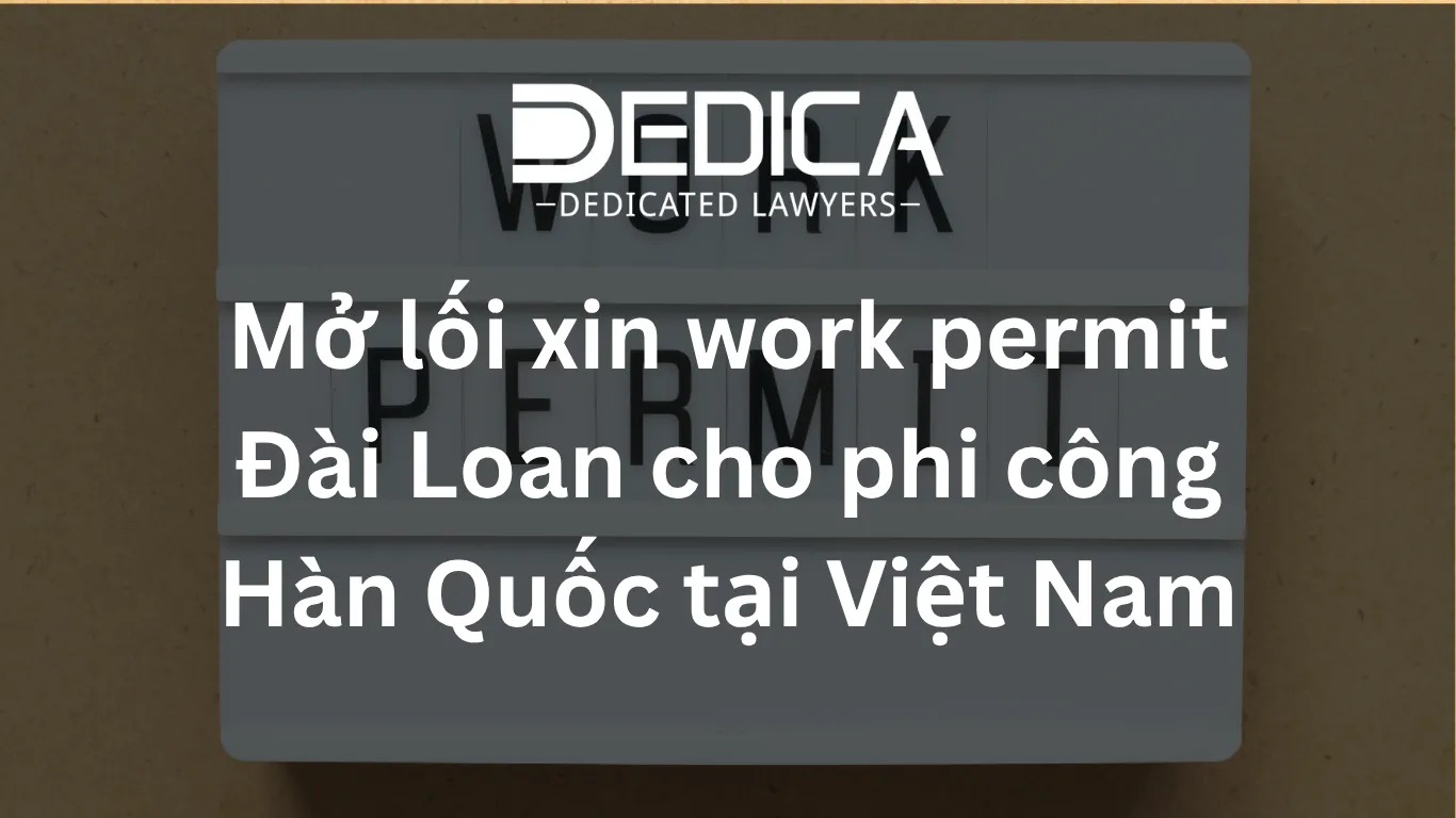Mở lối xin work permit Đài Loan cho phi công Hàn Quốc tại Việt Nam