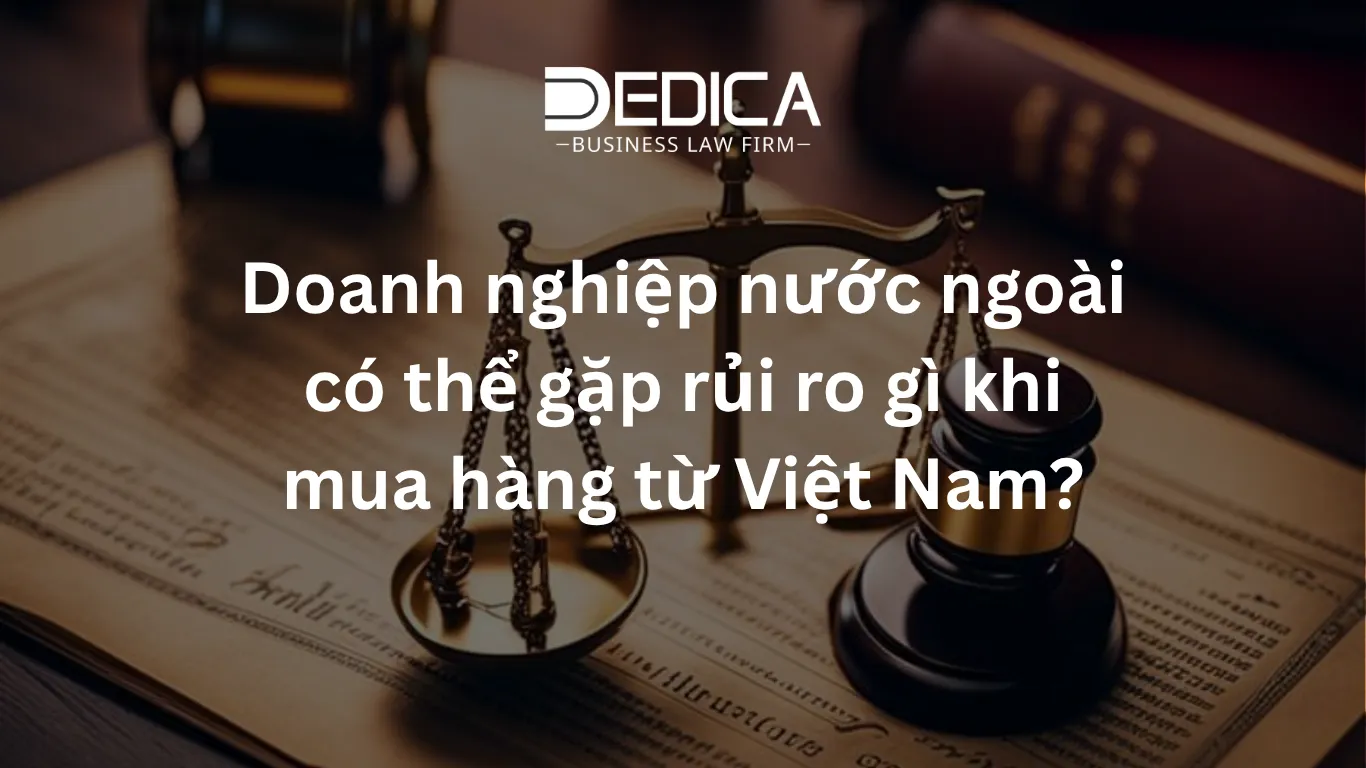Doanh nghiệp nước ngoài có thể gặp rủi ro gì khi mua hàng từ Việt Nam?