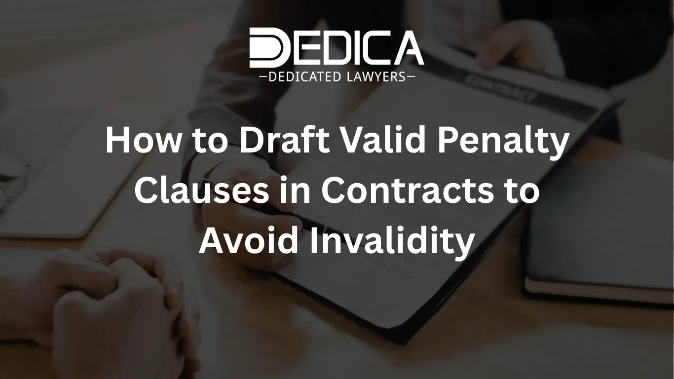How to Draft Valid Penalty Clauses in Contracts to Avoid Invalidity