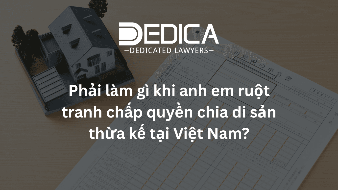 Phải làm gì khi anh em ruột tranh chấp quyền chia di sản thừa kế tại Việt Nam?