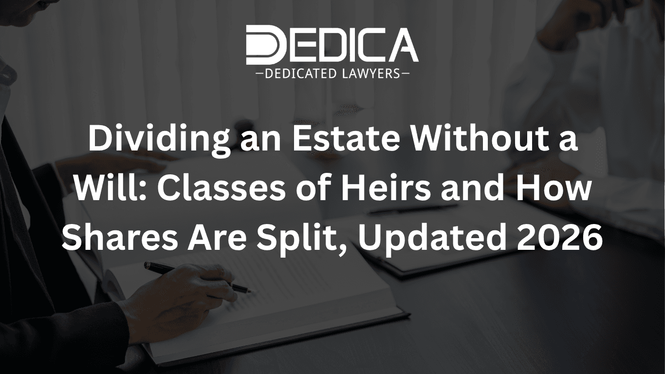 Dividing an Estate Without a Will: Classes of Heirs and How Shares Are Split, Updated 2026