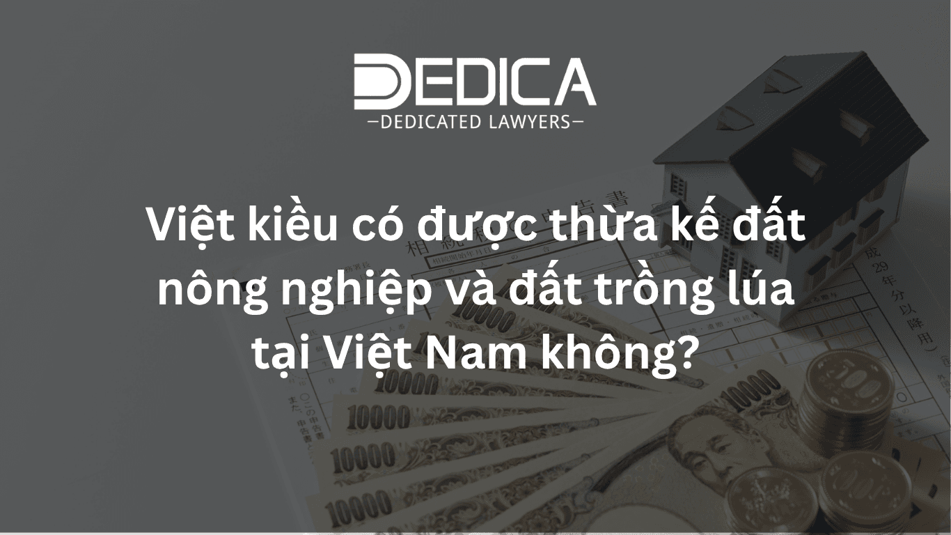 Việt kiều có được thừa kế đất nông nghiệp và đất trồng lúa tại Việt Nam không?