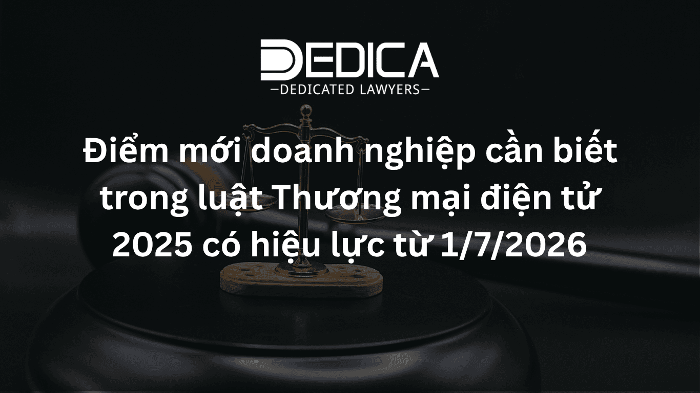 Điểm mới doanh nghiệp cần biết trong Luật Thương mại điện tử 2025 có hiệu lực từ 1/7/2026